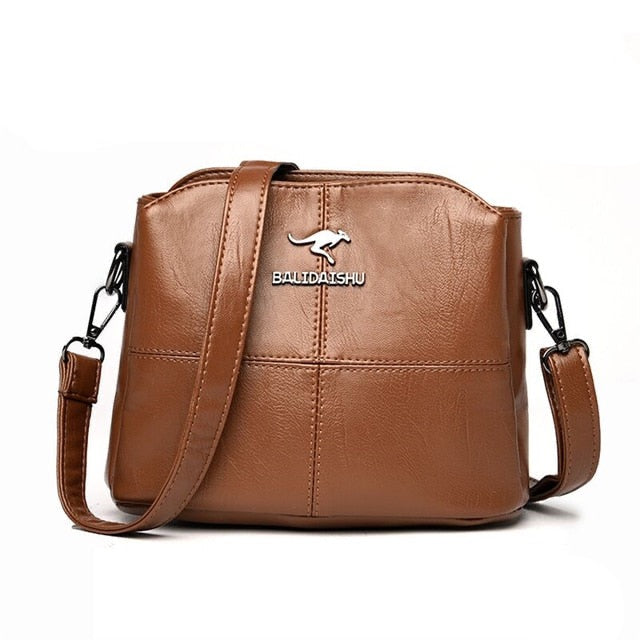 Bolsa de Couro Feminina Beauty LASS - Kangaroo Frete Grátis