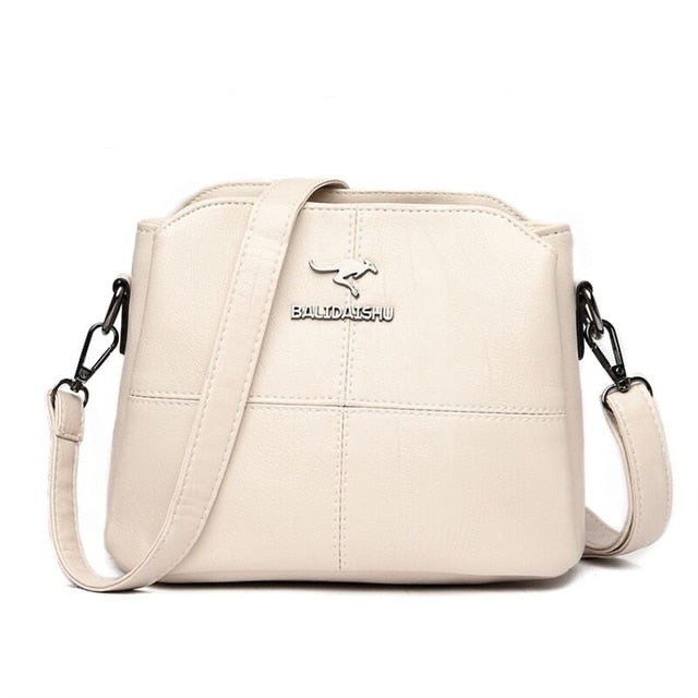 Bolsa de Couro Feminina Beauty LASS - Kangaroo Frete Grátis