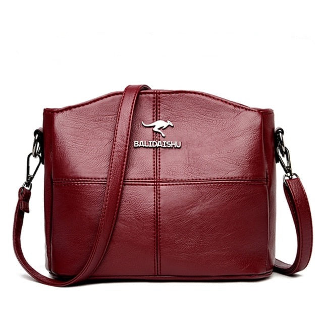 Bolsa de Couro Feminina Beauty LASS - Kangaroo Frete Grátis