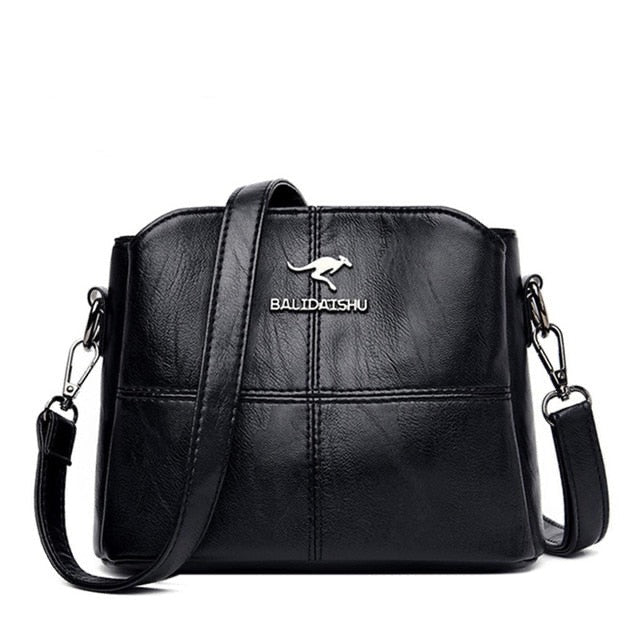 Bolsa de Couro Feminina Beauty LASS - Kangaroo Frete Grátis